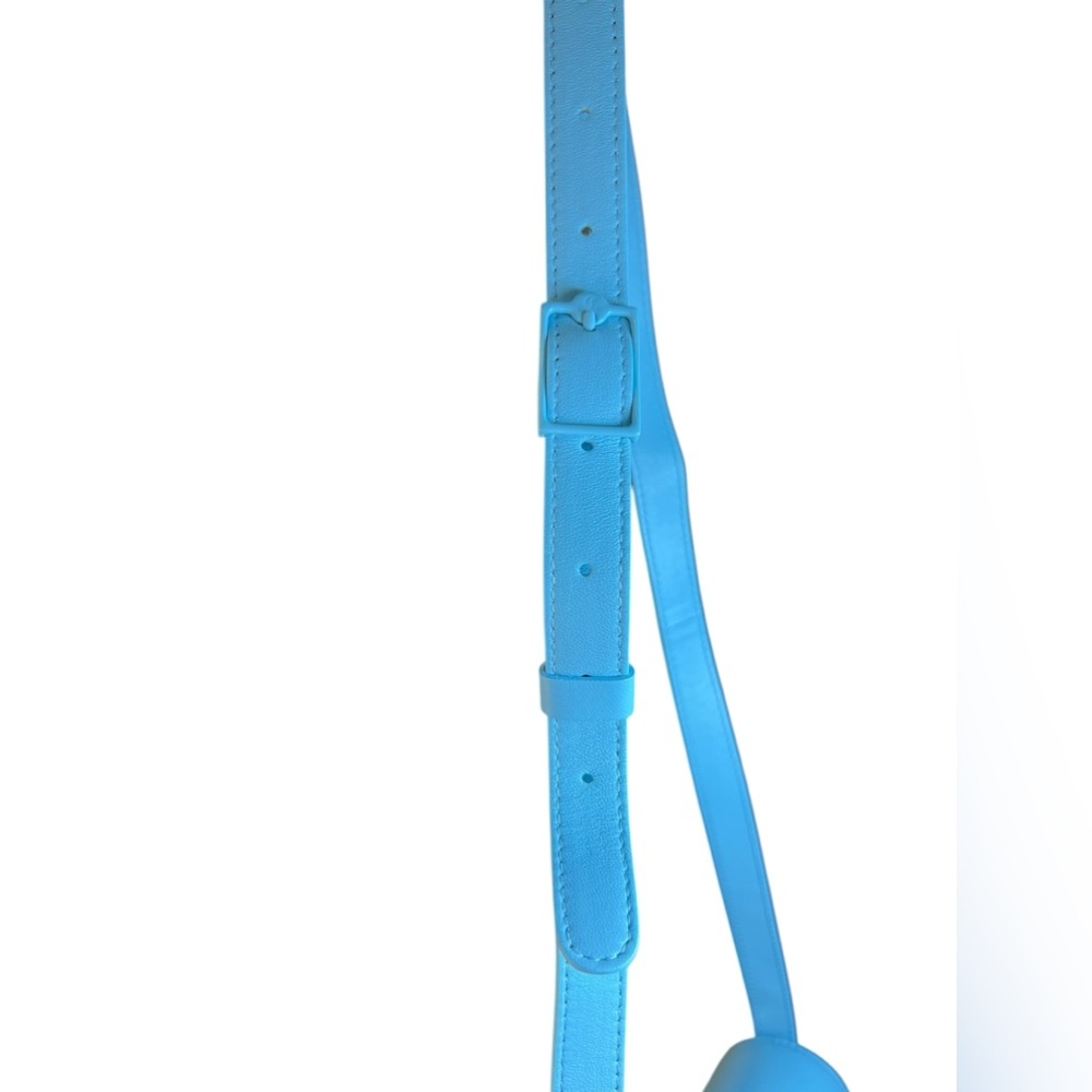 Christian Louboutin Loubi54 Small Leather Crossbody Bag Mint / Light Blue Color - Picture 12 of 15